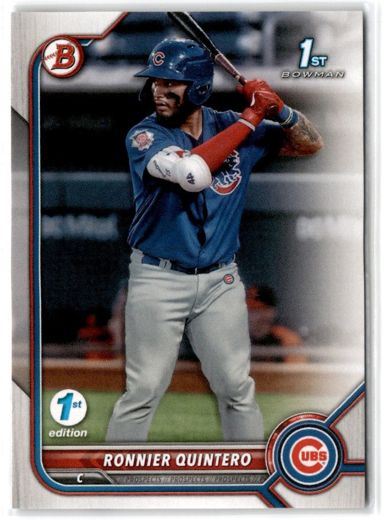 2022 Bowman 1st Edition Ronnier Quintero