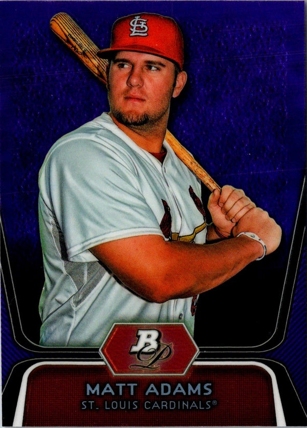 2012 Bowman Platinum Prospects Matt Adams #BPP1