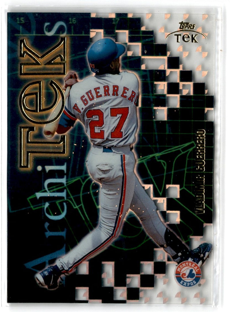 2000 Topps Tek ArchiTEKs Vladimir Guerrero