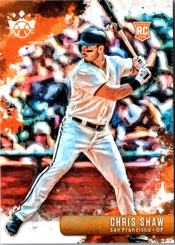 2019 Panini Diamond Kings Artist Proof Blue Chris Shaw #68