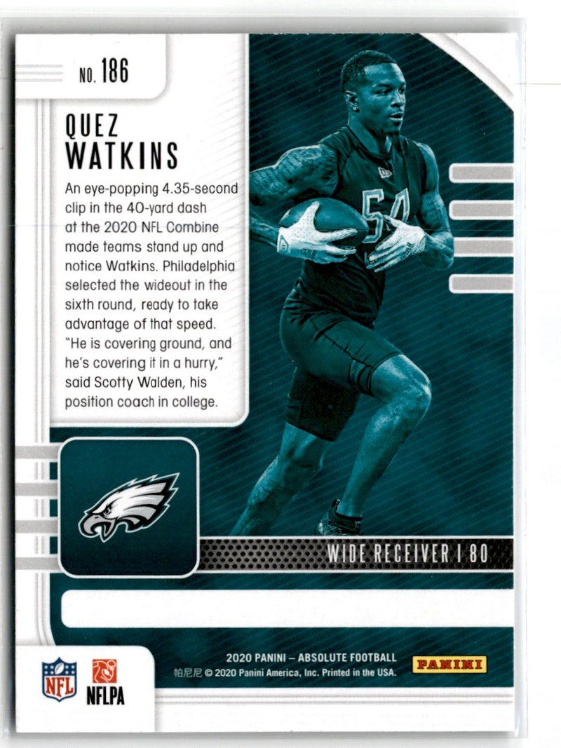 2020 Panini Absolute Quez Watkins