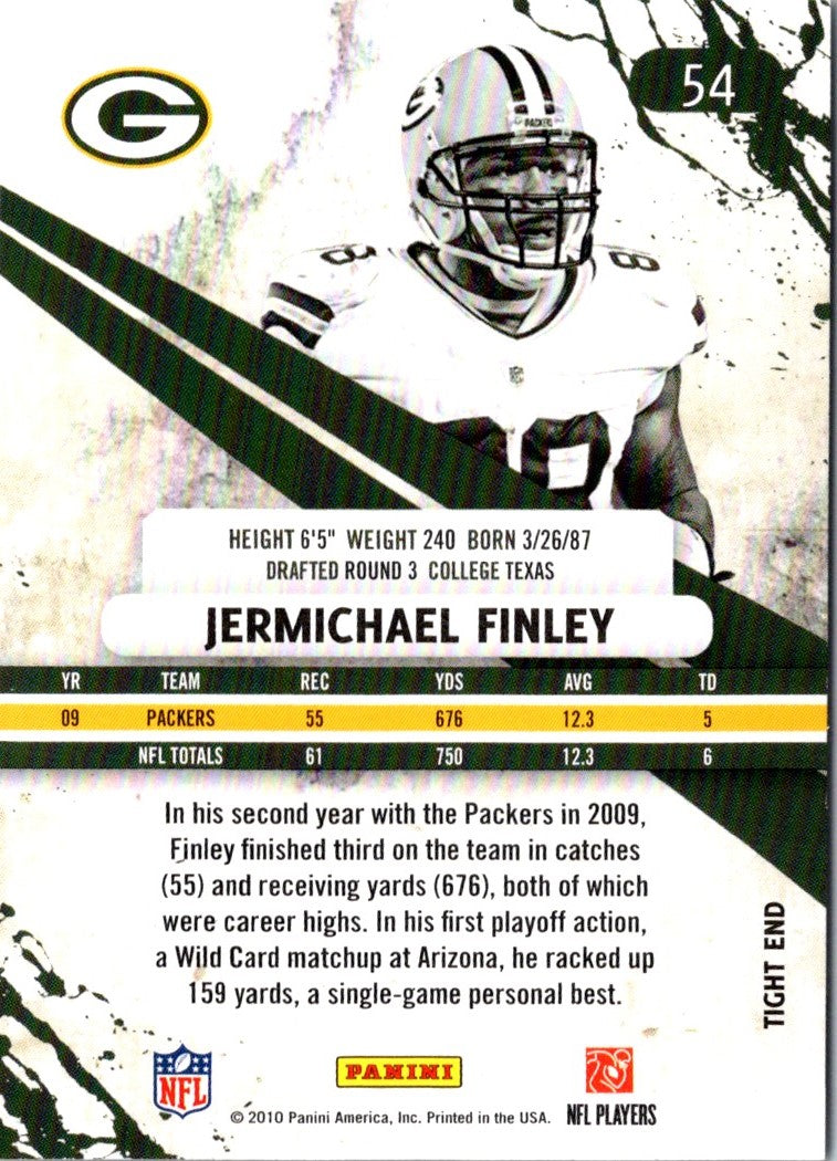 2010 Panini Jermichael Finley