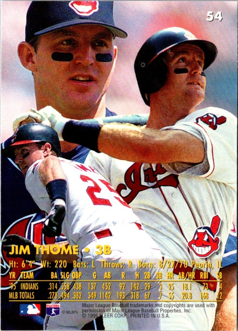 1996 Ultra Jim Thome