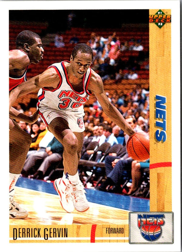 1991 Upper Deck Derrick Gervin #384