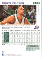 1997 Fleer Traditions Greg Foster #230