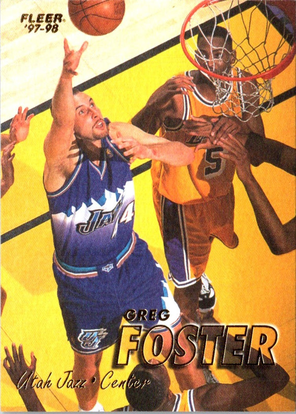 1997 Fleer Traditions Greg Foster #230