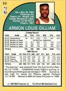 1990 Hoops Armon Gilliam