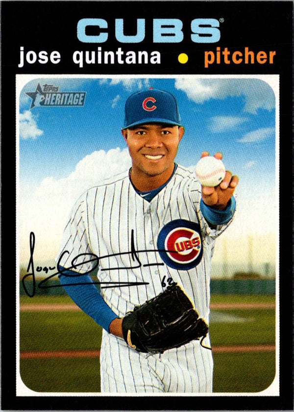 2020 Topps Heritage Jose Quintana #26