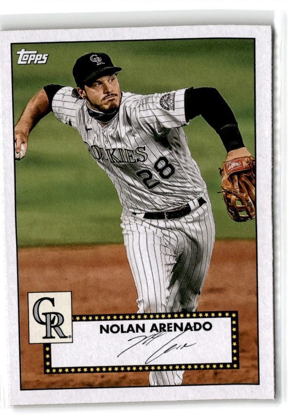 2021 Topps 1952 Redux Nolan Arenado #T52-35