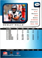1999 Leaf Rookies & Stars Wesley Walls #34