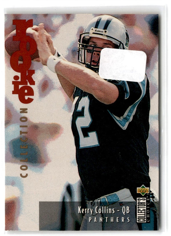 1995 Ultra First Rounders Gold Medallion Kerry Collins #8