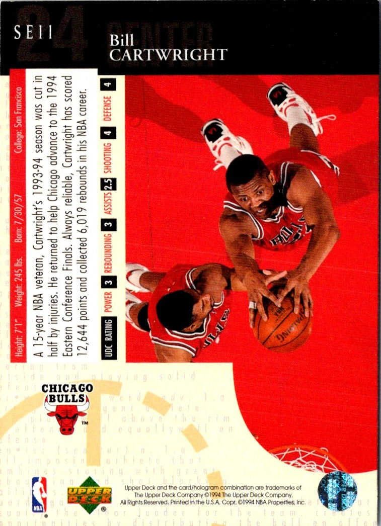 1994 Upper Deck French McDonald's Team Chicago Bulls