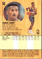 1991 Fleer Marcus Liberty #50 Rookie
