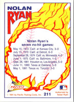 1991 Pacific Nolan Ryan Texas Express I Nolan Ryan #15