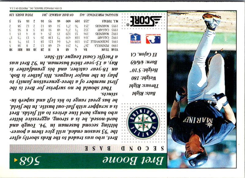 1994 Score Bret Boone