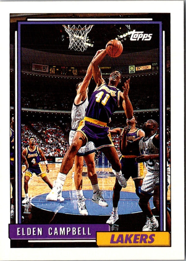1992 Topps Elden Campbell #150
