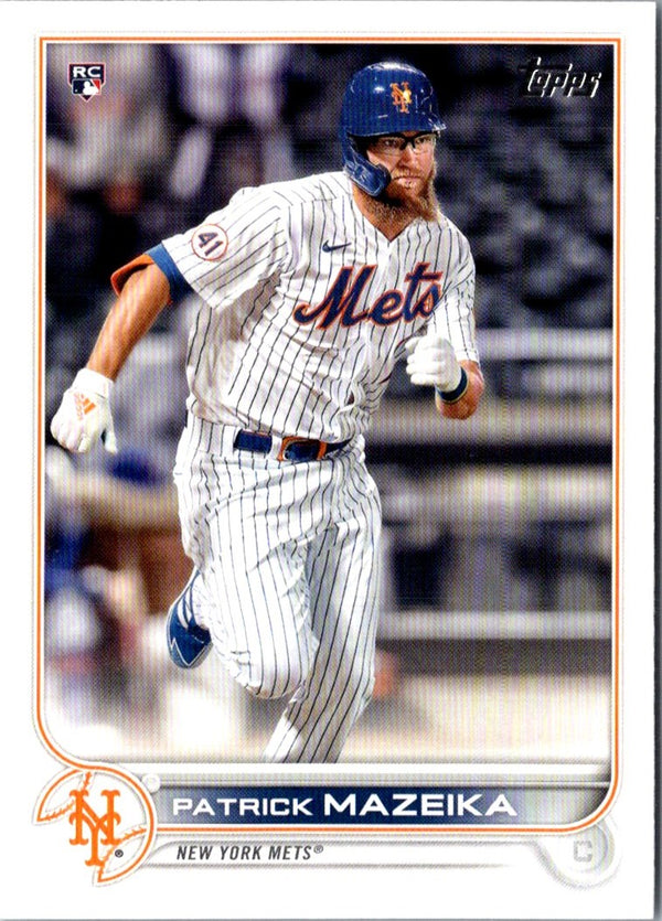 2022 Topps Patrick Mazeika #166 Rookie