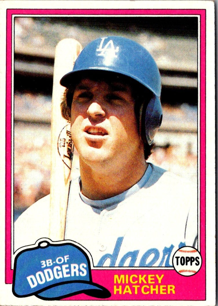 1981 Topps Mickey Hatcher