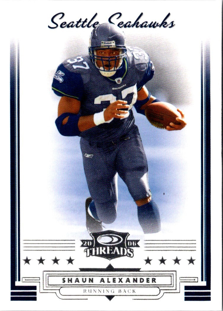 2006 Donruss Threads Shaun Alexander