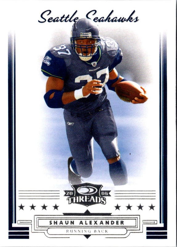 2006 Donruss Threads Shaun Alexander #84