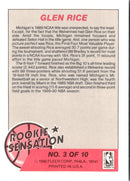 1990 Fleer Rookie Sensations Glen Rice