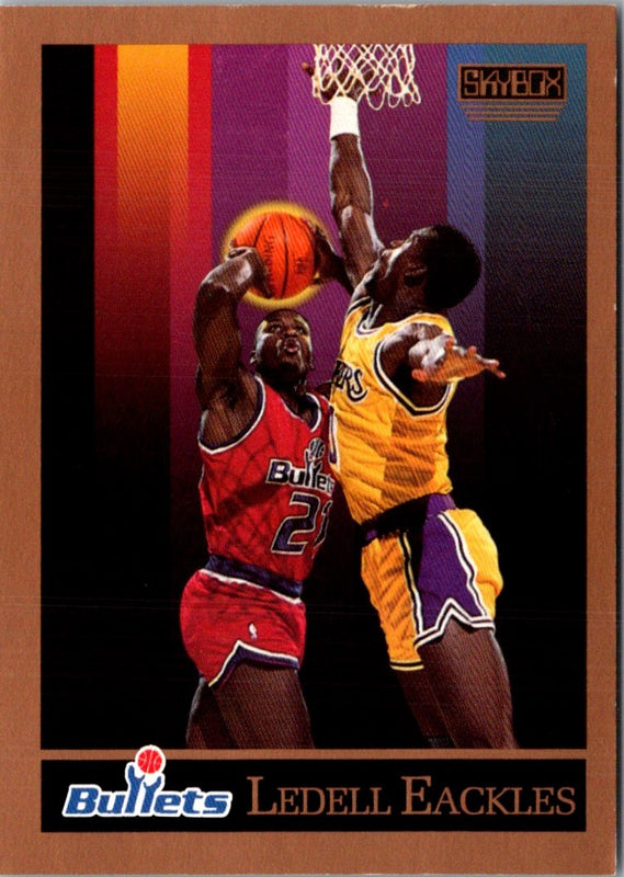 1990 SkyBox Ledell Eackles #287