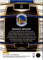 2021 Panini Select Blue Moses Moody #62