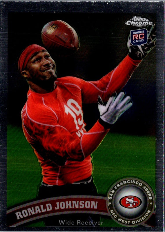 2011 Topps Chrome Ronald Johnson #204 Rookie