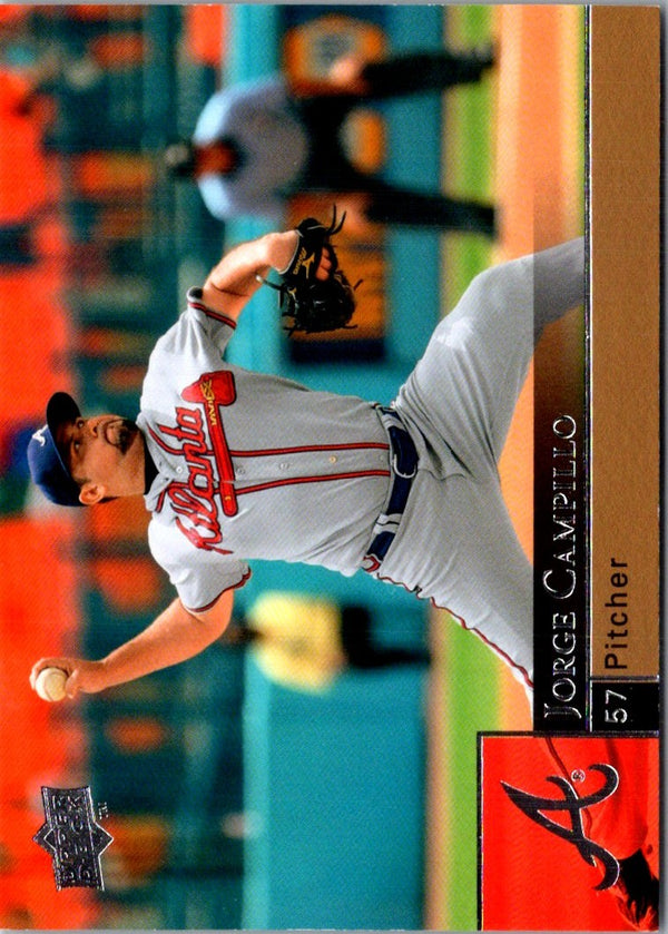 2009 Upper Deck Jorge Campillo #521