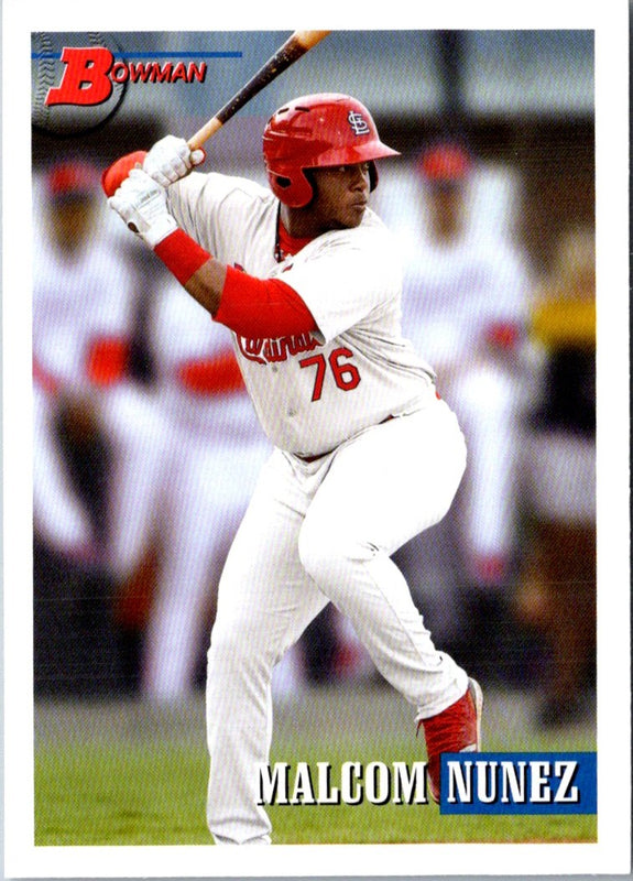 2021 Bowman Heritage Malcom Nunez #197