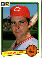 1983 Donruss Dave Van Gorder #188 Rookie