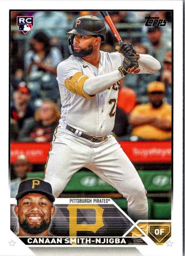 2023 Topps Update Canaan Smith-Njigba #US187 Rookie