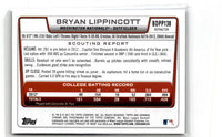 2012 Bowman Draft Picks & Prospects Bryan Lippincott #BDPP138