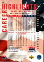 1994 Upper Deck USA Dominique Wilkins #78