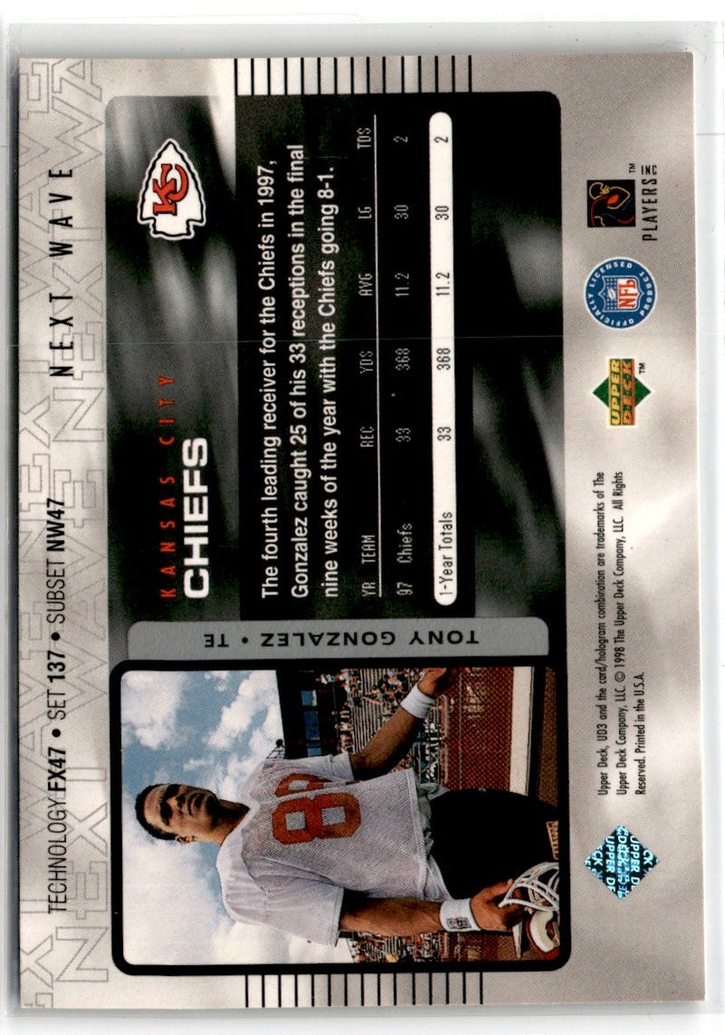 1998 Upper Deck Tony Gonzalez