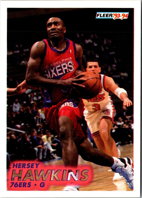 1993 Fleer Hersey Hawkins #157
