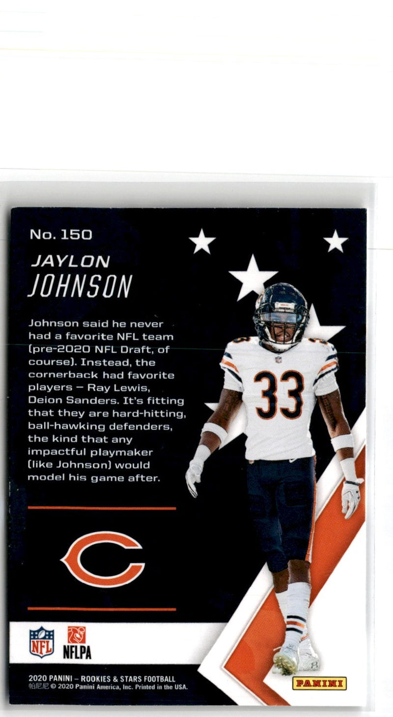 2020 Panini Rookies & Stars Jaylon Johnson