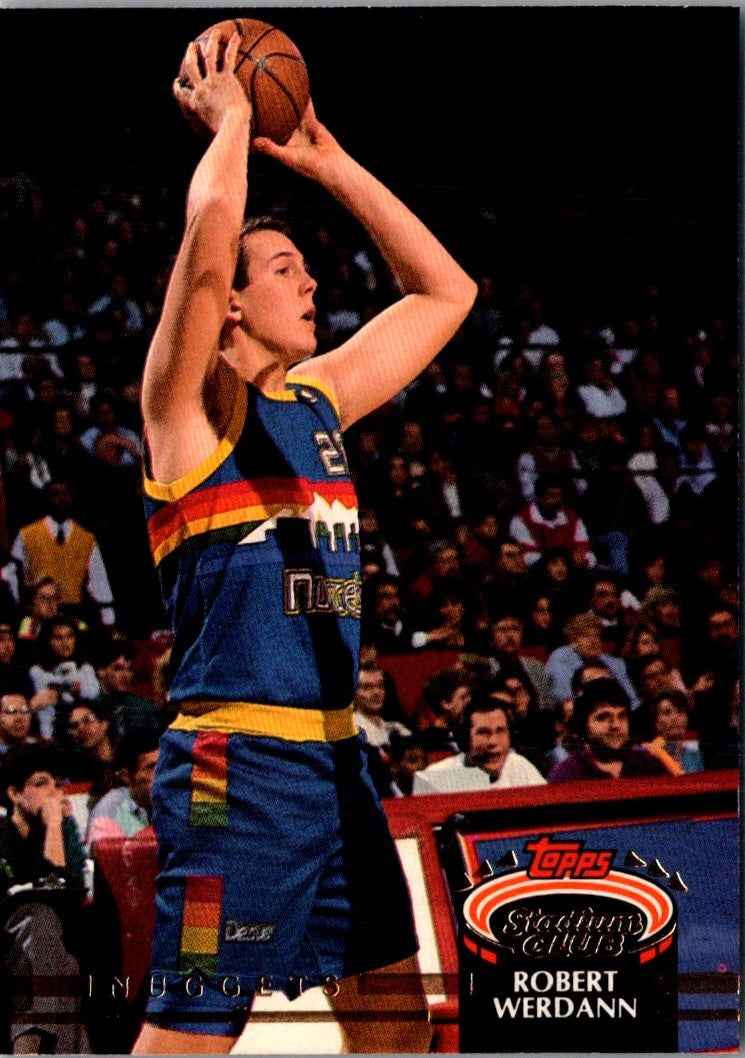 1992 Stadium Club Members Only Robert Werdann