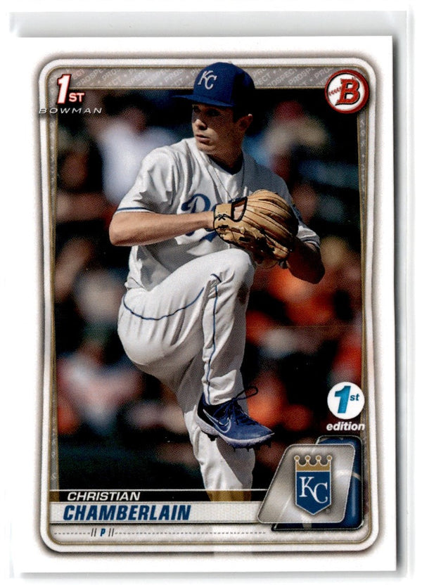 2020 Bowman Draft 1st Edition Christian Chamberlain #BD-84