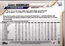 2020 Topps Ronny Rodriguez