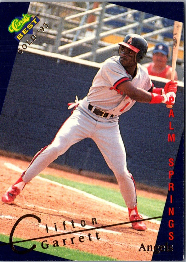 1993 Classic Best Gold Clifton Garrett #131