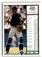 1989 Upper Deck Craig Biggio #273 Rookie