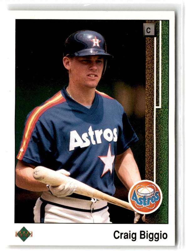 1989 Upper Deck Craig Biggio #273 Rookie