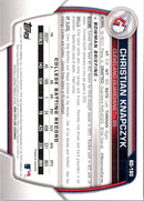 2023 Bowman Draft Christian Knapczyk