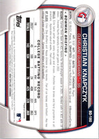 2023 Bowman Draft Christian Knapczyk #BD-180 Rookie