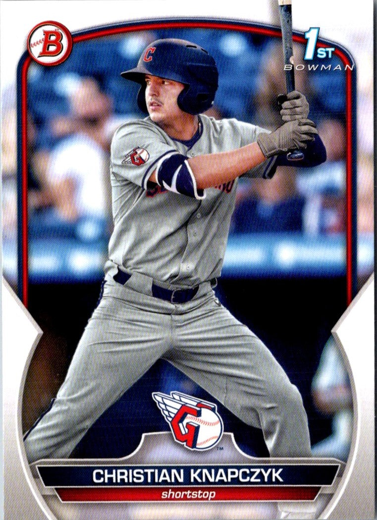 2023 Bowman Draft Christian Knapczyk