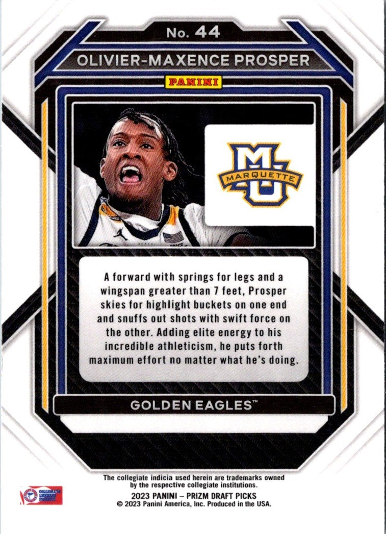 2023 Panini Prizm Draft Picks Olivier-Maxence Prosper