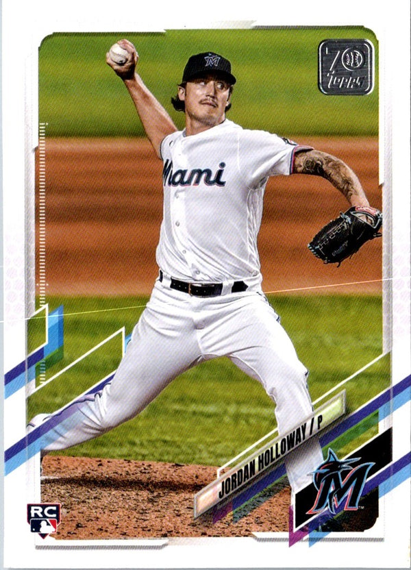 2021 Topps Update Jordan Holloway #US82 Rookie