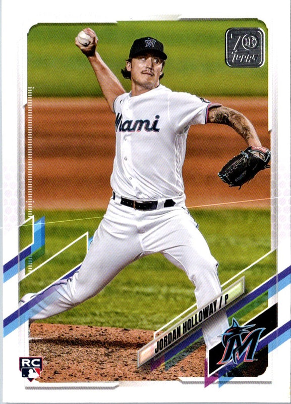 2021 Topps Update Jordan Holloway #US82 Rookie