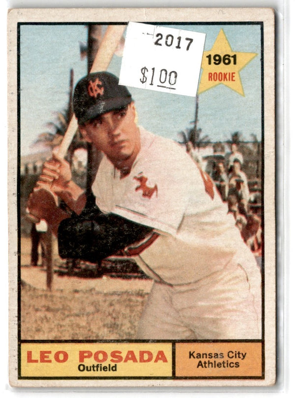 1961 Topps Leo Posada #39 Rookie